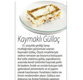 Clotted Cream Güllaç is Now at Özsüt!