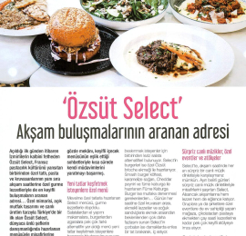 Özsüt Select, the Flavor Destination of Alsancak!